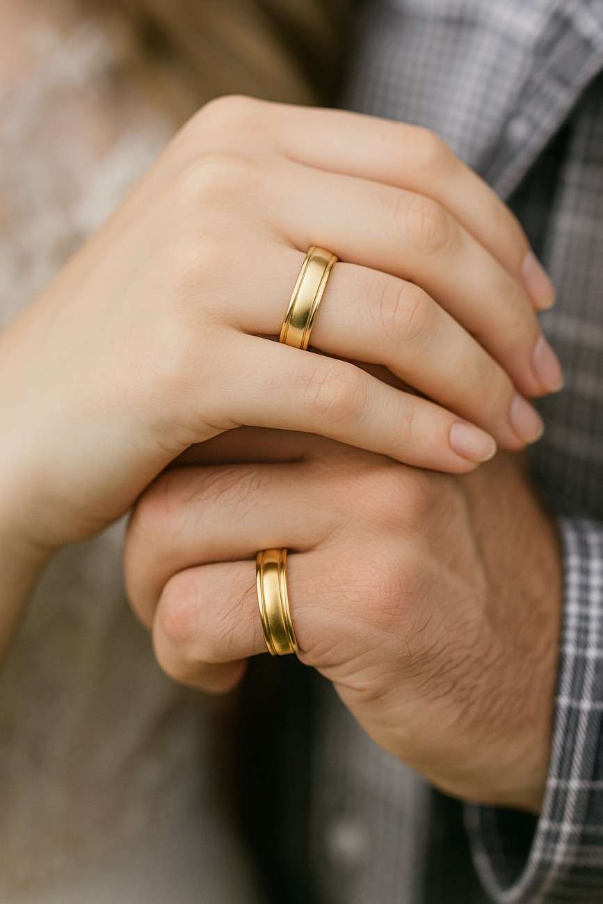 Full Eternity Wedding Band Real Lab Grown Diamond Ring