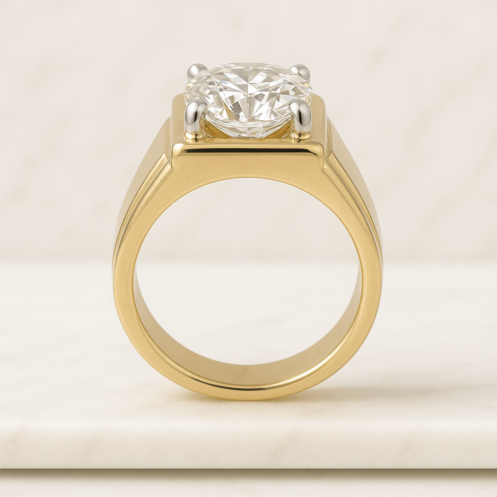 Full Eternity Wedding Band Real Lab Grown Diamond Ring