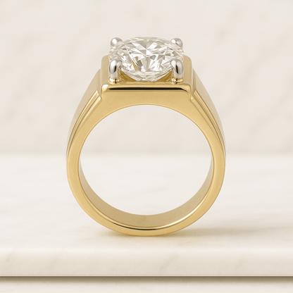 Full Eternity Wedding Band Real Lab Grown Diamond Ring