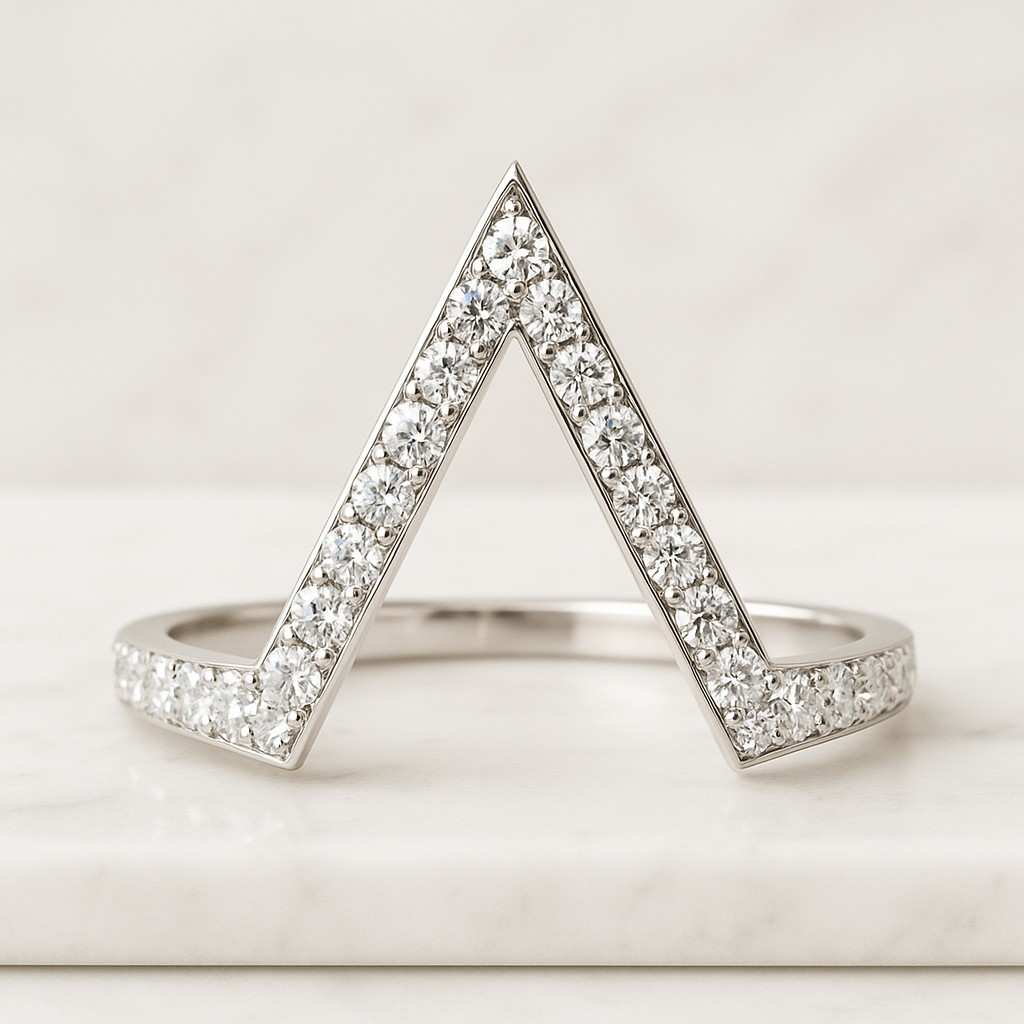 GOLD Stainless Steel Chevron Trendy Earrings  Simple Dainty Jewelry Gift for Mom Wife Daughter Her