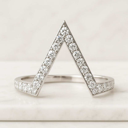 GOLD Stainless Steel Chevron Trendy Earrings  Simple Dainty Jewelry Gift for Mom Wife Daughter Her