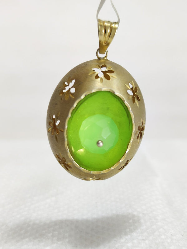 gemstone pendant soldered vintage pendant gift for her