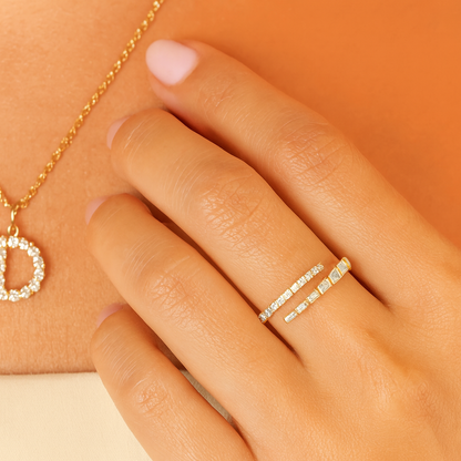 Genuine Lab Grown Diamond Engagement Ring 3 Marquise Ring Anniversary Ring for Wife