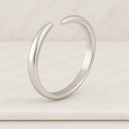 Gold Cuff Wedding Band Claw Band Open Band Cuff Wedding Band Solid Gold Band