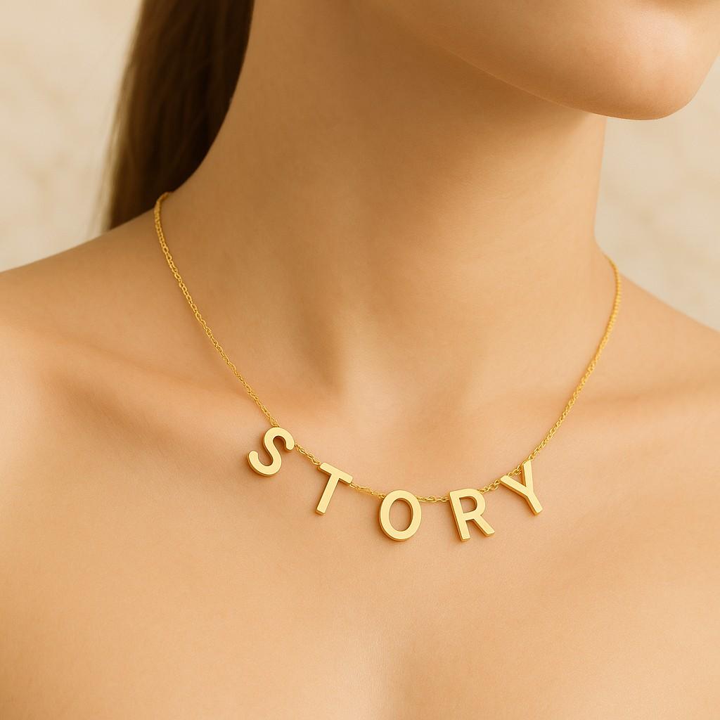 Gold Figaro Chain Handmade Jewelry Gold Chain Necklaces Gold Chain