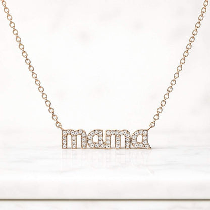 Gold Pave Circle Necklace Round Silver Pave Circle Necklace