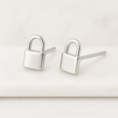 Gold Plated Name Stud Earrings Personalized Jewelry Gift