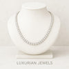 Unisex Tennis Necklace, 0.25 CT each Round Diamond Necklace
