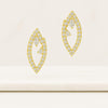 Marquise Shape Lab Grown Diamond Stud Earrings