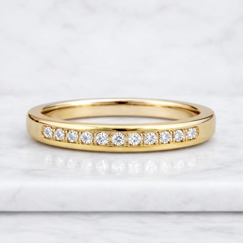 half eternity stackable rings