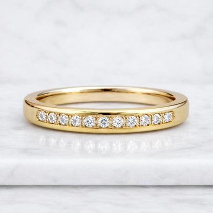 Half Eternity Stackable Rings