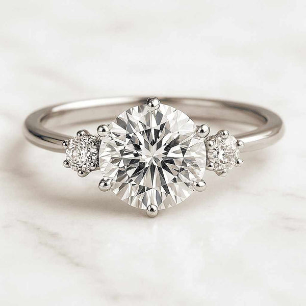 Half Eternity Stackable Wedding Band