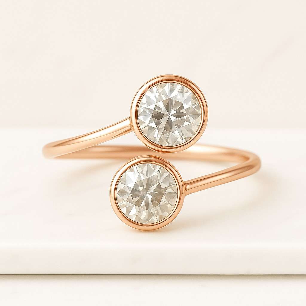 Half Eternity Stacking Anniversary gifts Lab Grown Diamond Full Eternity Band