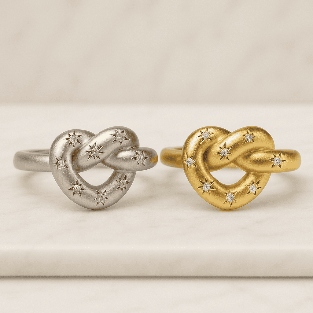 Genuine Lab Grown Diamond Ring Birthday Gifts