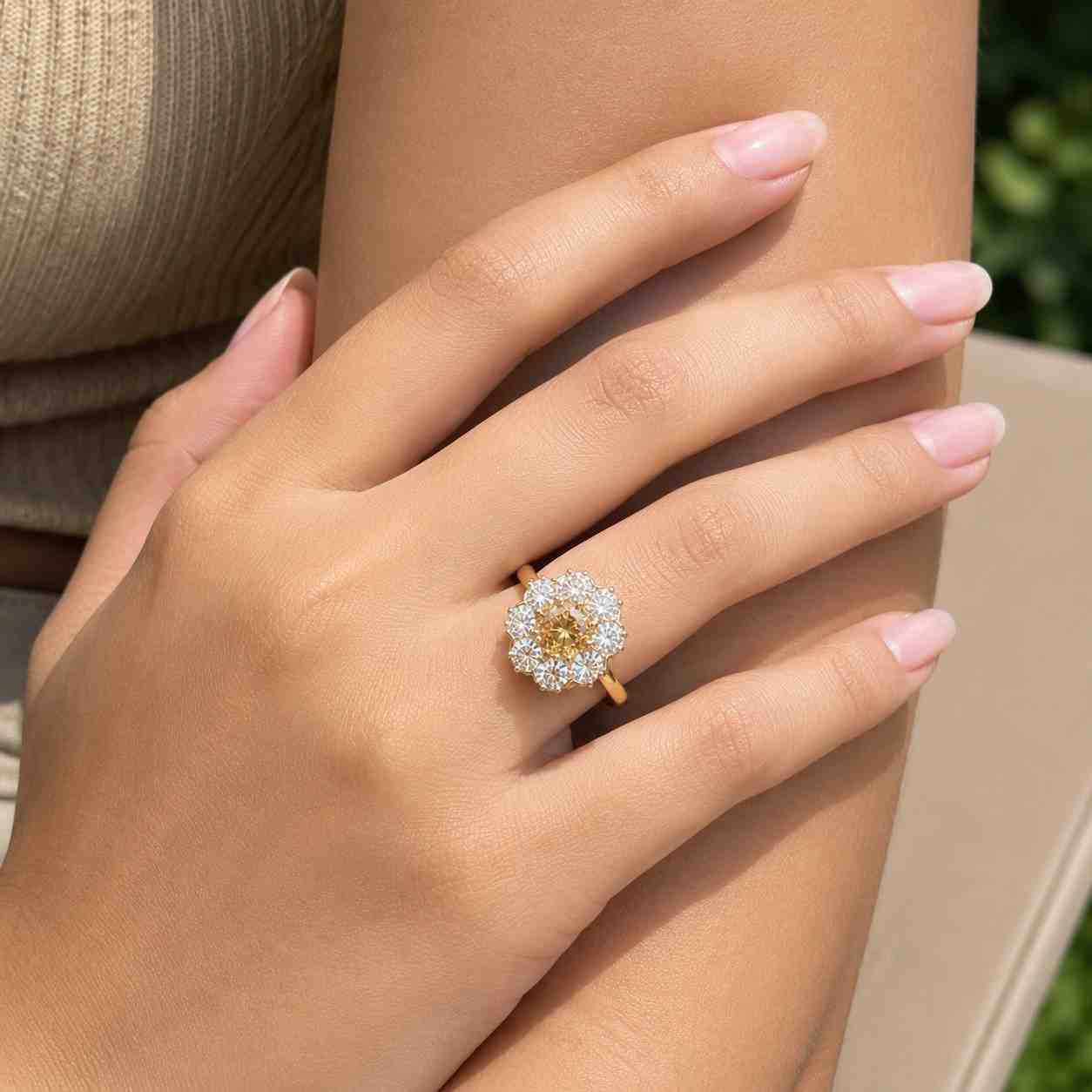 halo emerald cut lab grown diamond engagement ring | 2.10 ctw igi certified diamonds | solitaire ring with halo | wedding gift for her
