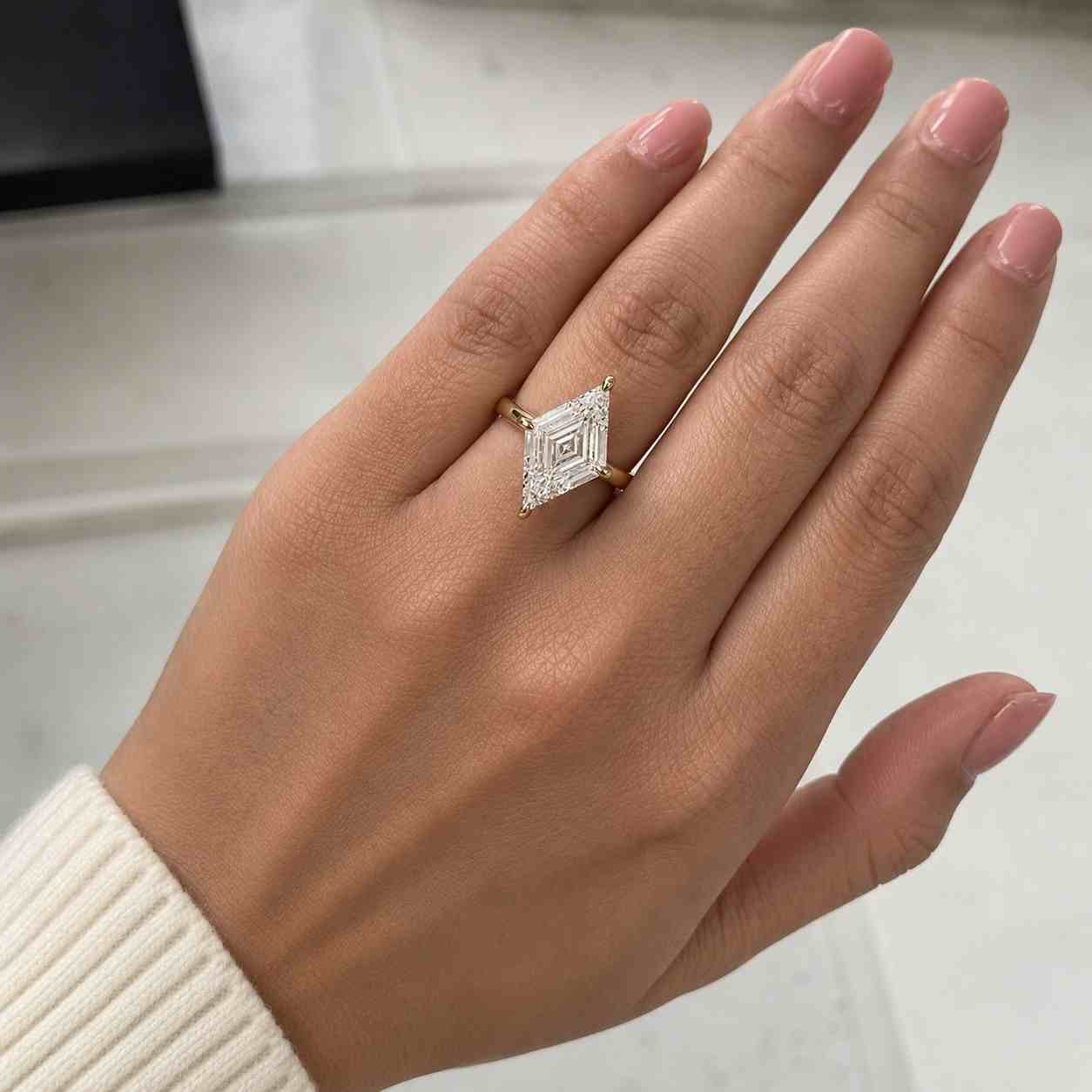 halo engagement ring round diamond ring genuine lab grown diamond anniversary ring split band ring round brilliant diamond proposal ring