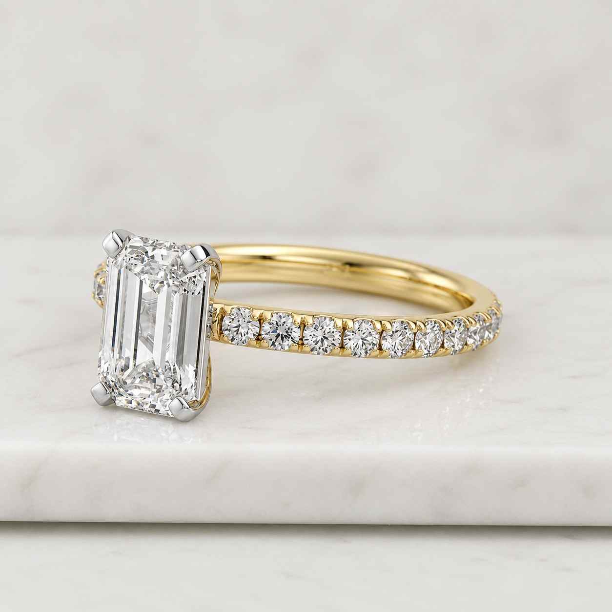  Halo Pave Setting Wedding Ring for Women Anniversary Gifts Promise Ring