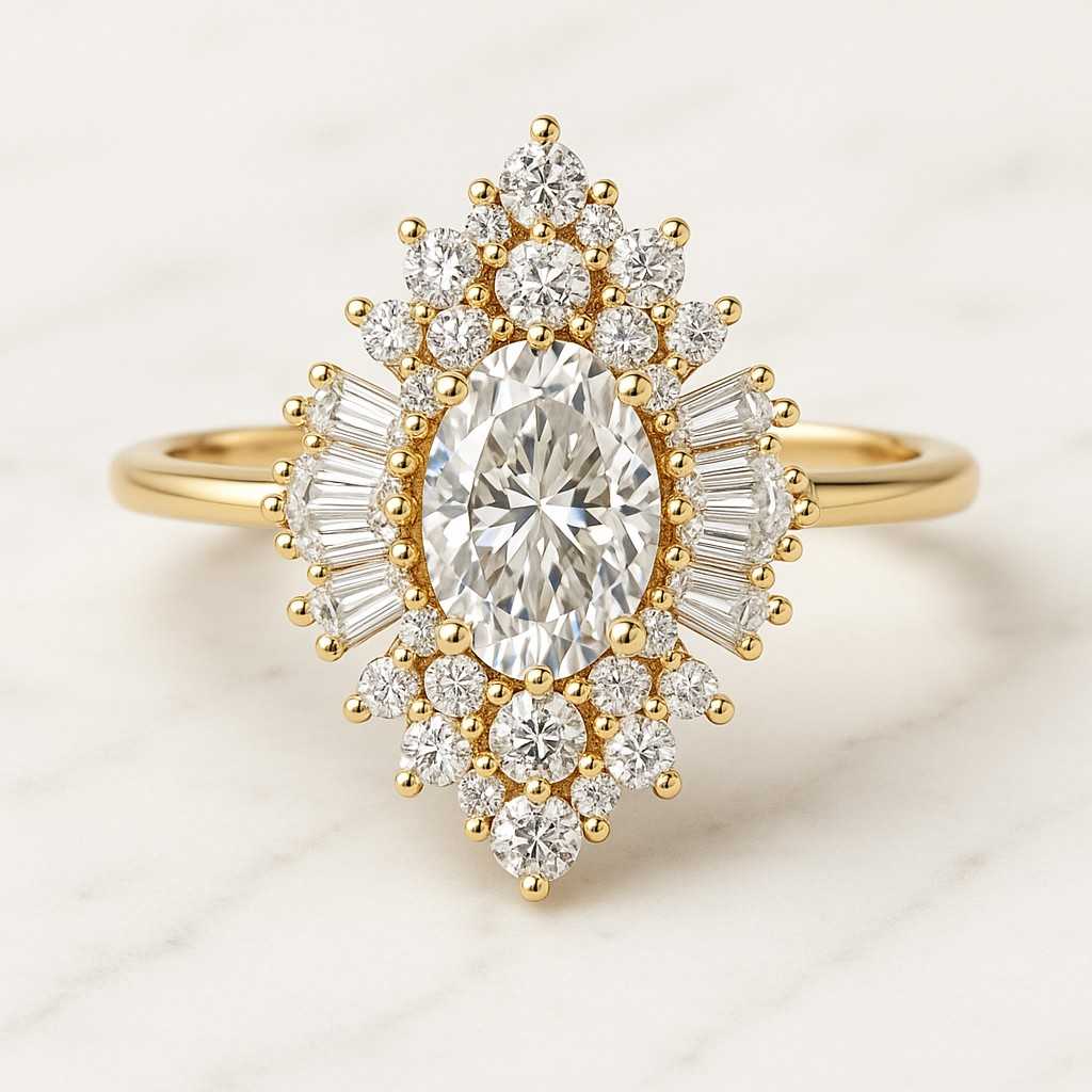 Marquise Cut Moissanite Diamond Earrings 14k Gold Pave And Prong Set Halo Stud Earrings Anniversary Gift For Handmade Earrings