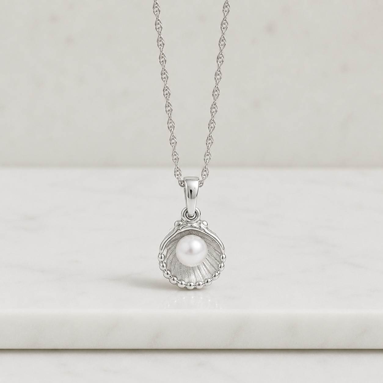 Hand Adjustable Knotted Pearl Necklaces,Chunky Pearls Copper Zircon Clasp,Necklace Gift For Her
