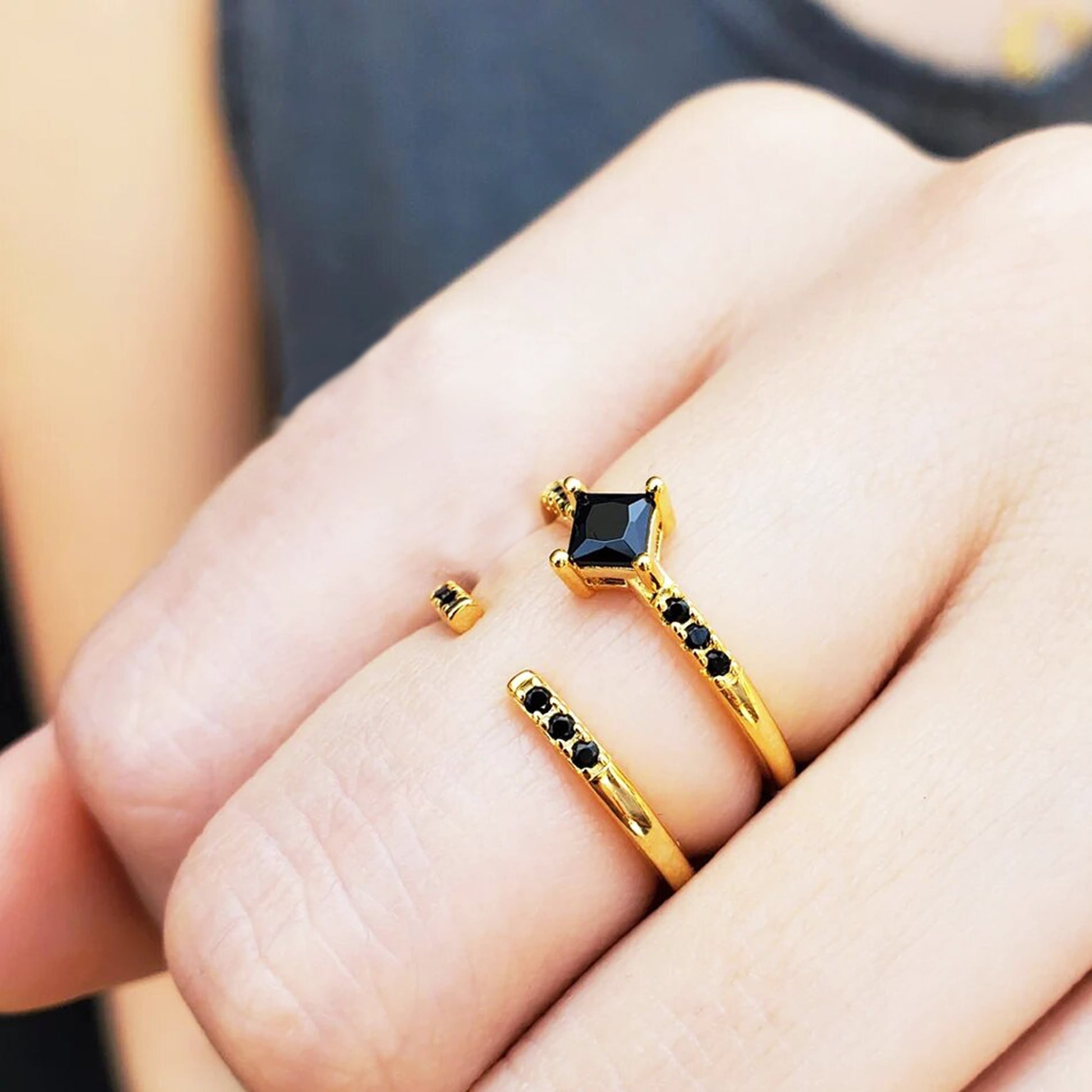 Handcrafted Princess Cut Diamond Ring