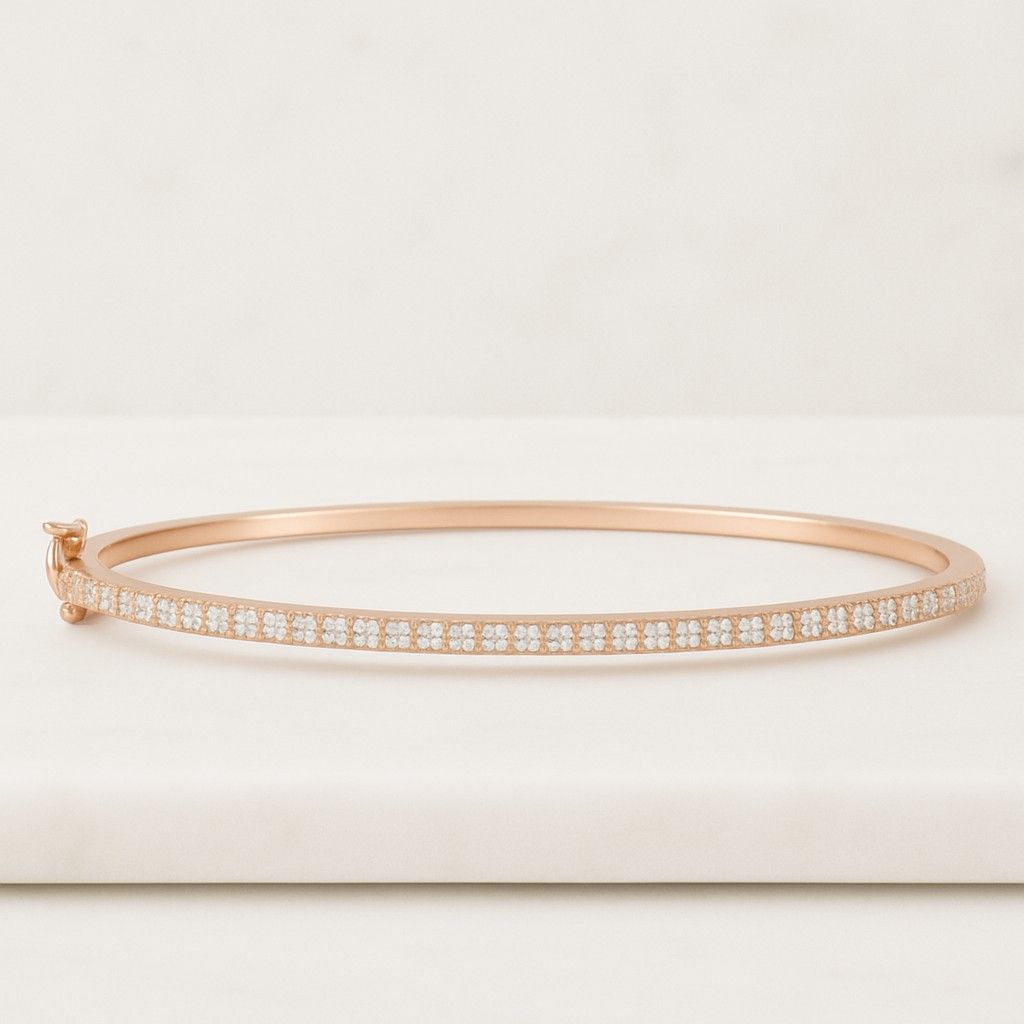 Handmade Bezel Tennis Bracelet Statement Bracelet Stackable Bracelet Wedding Jewelry Bridal Jewelry