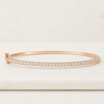 Handmade Bezel Tennis Bracelet Statement Bracelet Stackable Bracelet Wedding Jewelry Bridal Jewelry