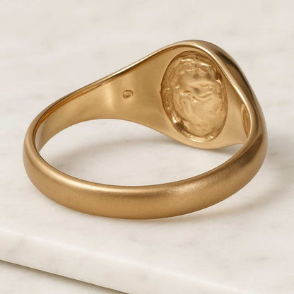 Handmade 14k Gold 1 Carat Lab Grown Diamond Engagement Ring