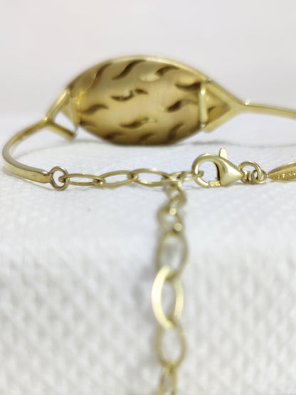 Handmade Resin Flower Bracelet