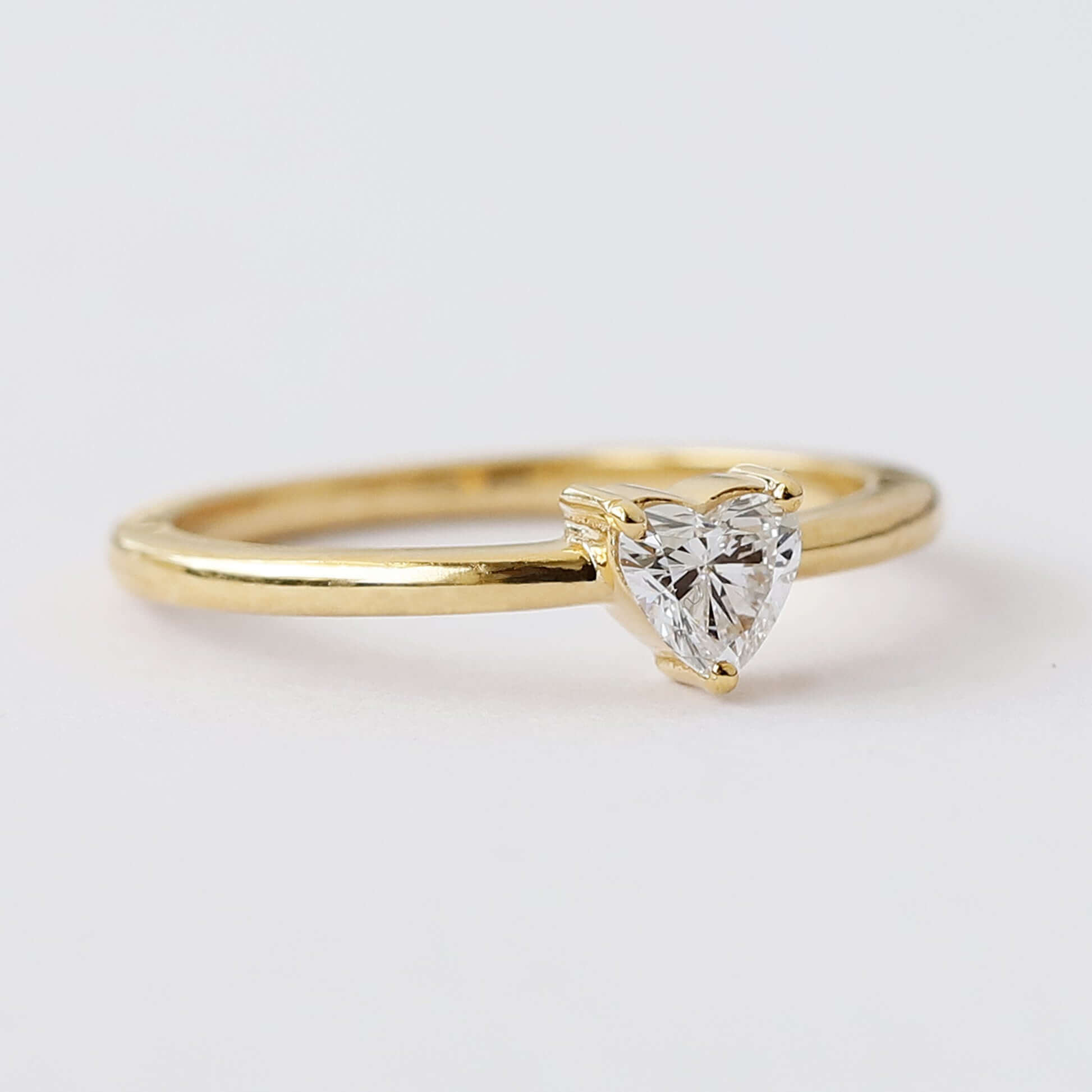 Heart Cut Engagement Ring