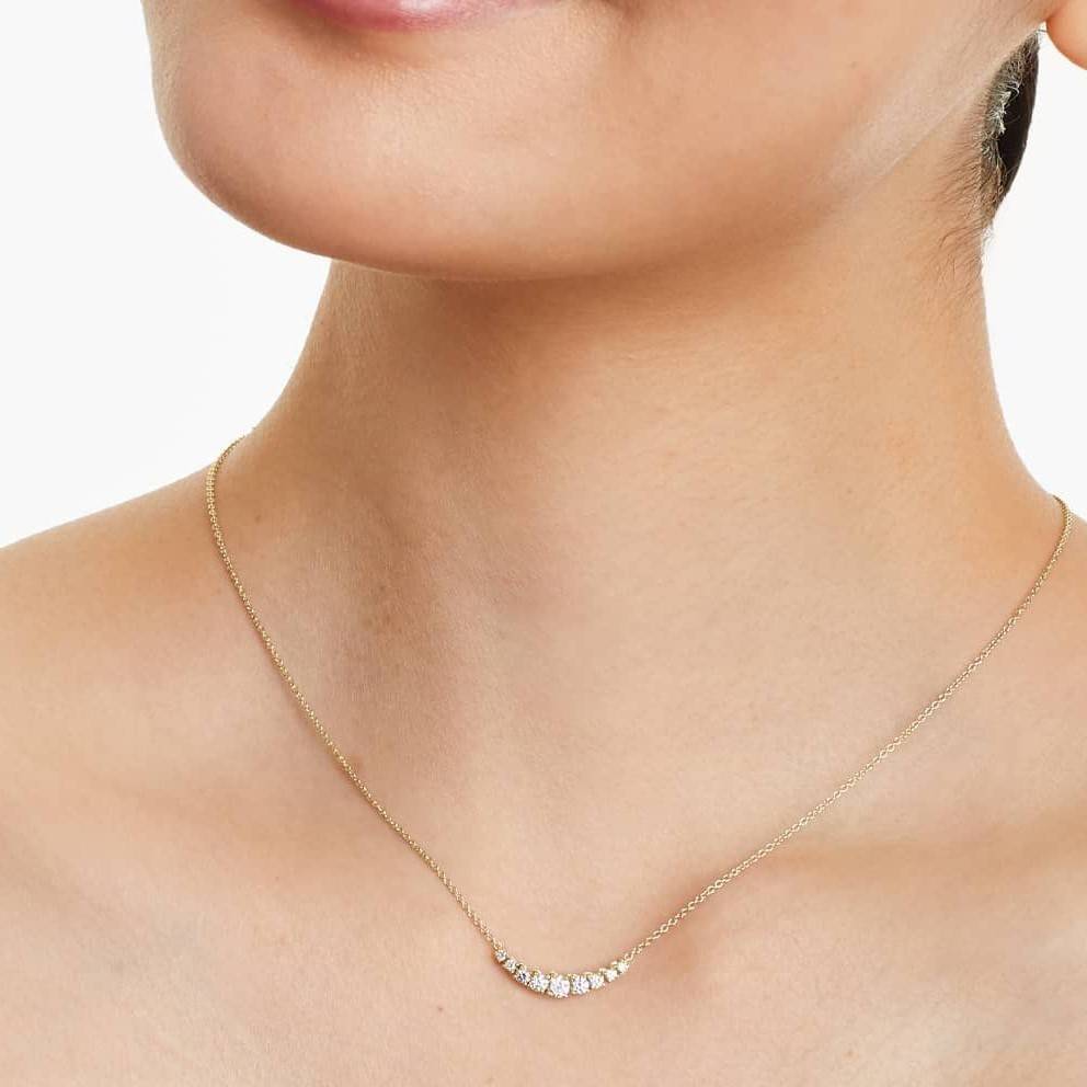 Heart Cut Pendant 1.00 CT Moissanite Lab Grown Diamond