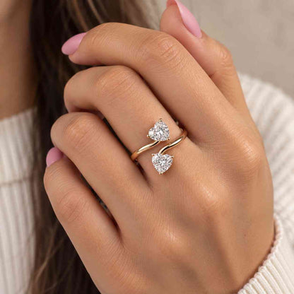 Heart Lab Grown Diamond Engagement Ring