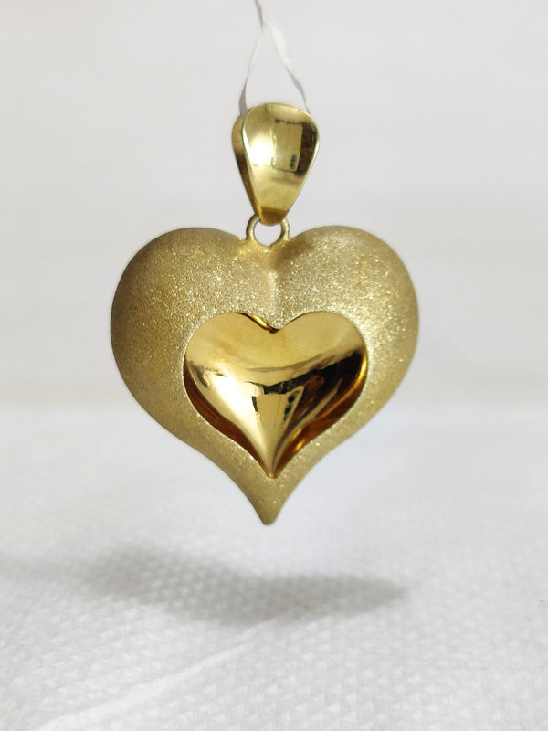 heart shape bezel set moissanite drop earrings