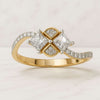 Princess Cut Lab Grown Diamond Wedding Band