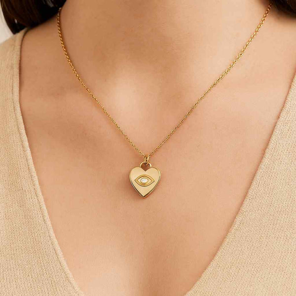 Heart princess Pendant Gift Diamond Necklace Graduation Gift