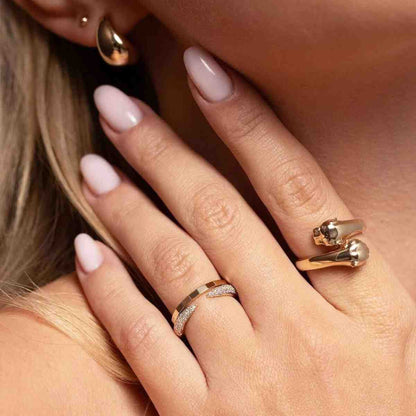 Hexagon Cyan Blue Green Moissanite Halo Stud Earrings
