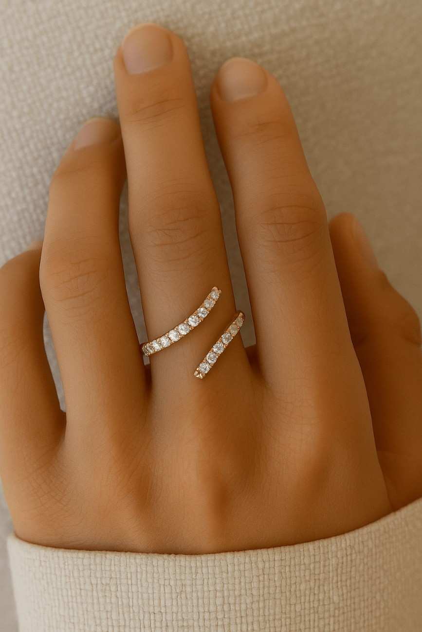 Hidden Halo Lab Grown Diamond E/VS1 IGI Certified Diamond 14K Gold Anniversary Gift Ring For Her LEngagement Ring, Lab Diamond Proposal Ring
