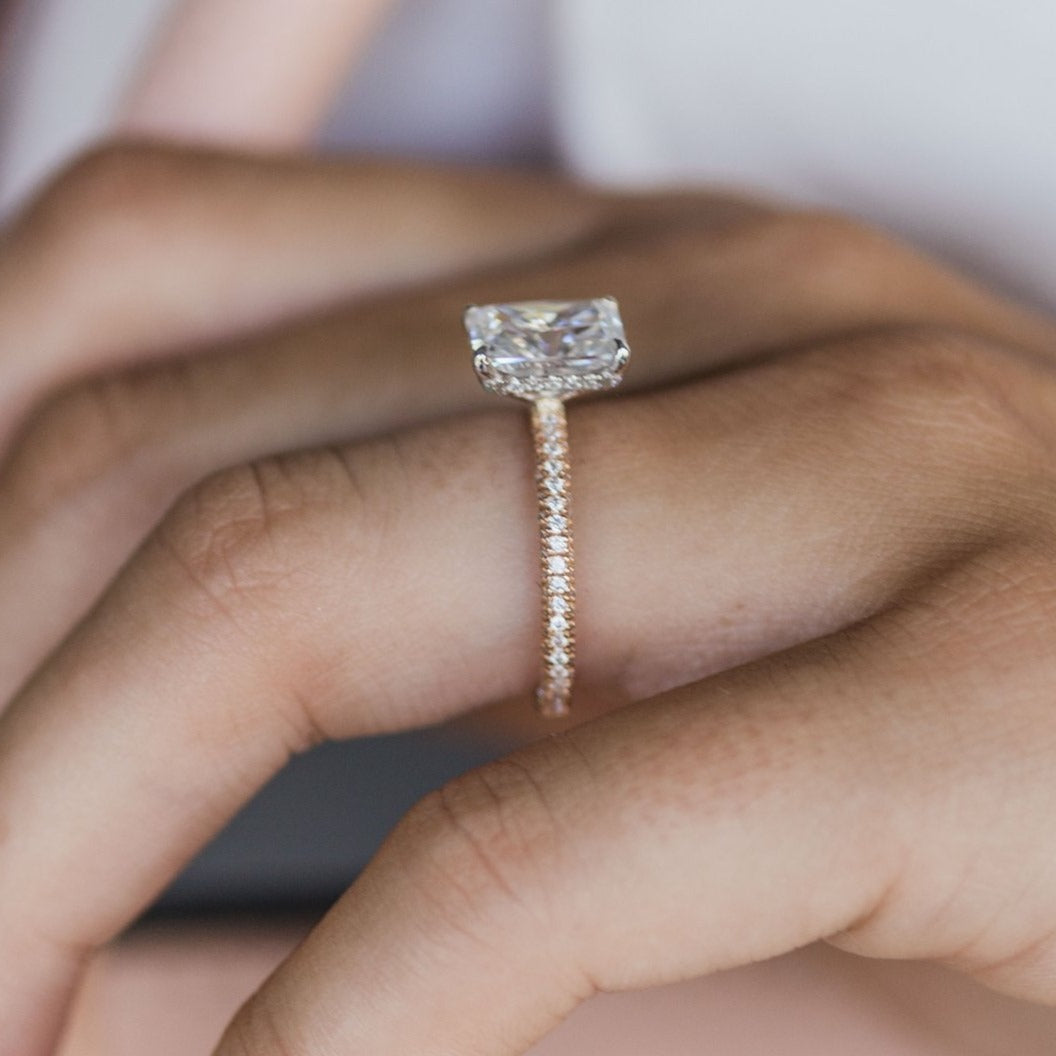 Hidden Halo, Valentine's Day, Anniversary Gift for Her