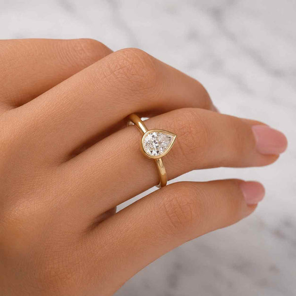 IGI Certified 7CT Marquise Cut Lab Grown Diamond Ring, Pave Halo Engagement Ring, Split Shank 14K White Gold Anniversary Ring, Custom Ring
