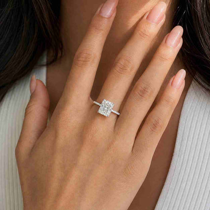  IGI Certified Lab Grown Diamond Ring Anniversary Ring