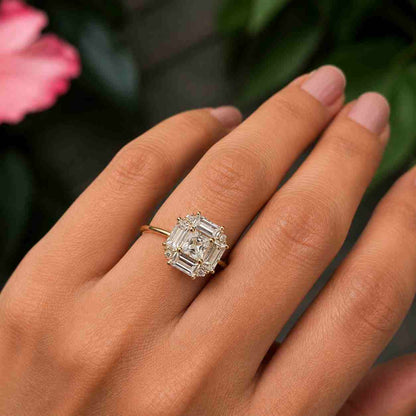 IGI Certified Lab Grown Diamond Round Cut Solitaire Ring: 14k Gold, Anniversary Gifts 