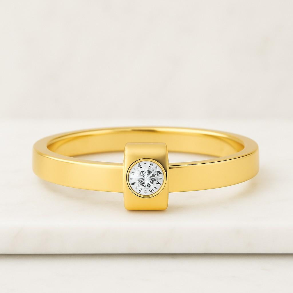 IGI Certified Round Cut 0.5-3.0CT Lab Grown Diamond Engagement Ring, Micro Pave Halo Lab Diamond Ring, CVD Diamond Engagement Ring Eco Ring
