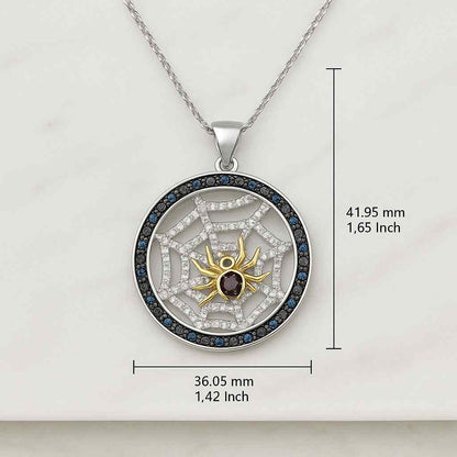 Iced Out Tarantula Pendant Sterling Silver Spider with CZ Diamonds Iced Out Tarantula Pendant Sterling Silver Spider with CZ Diamonds