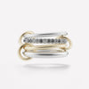 Round Diamond Link Connector Ring