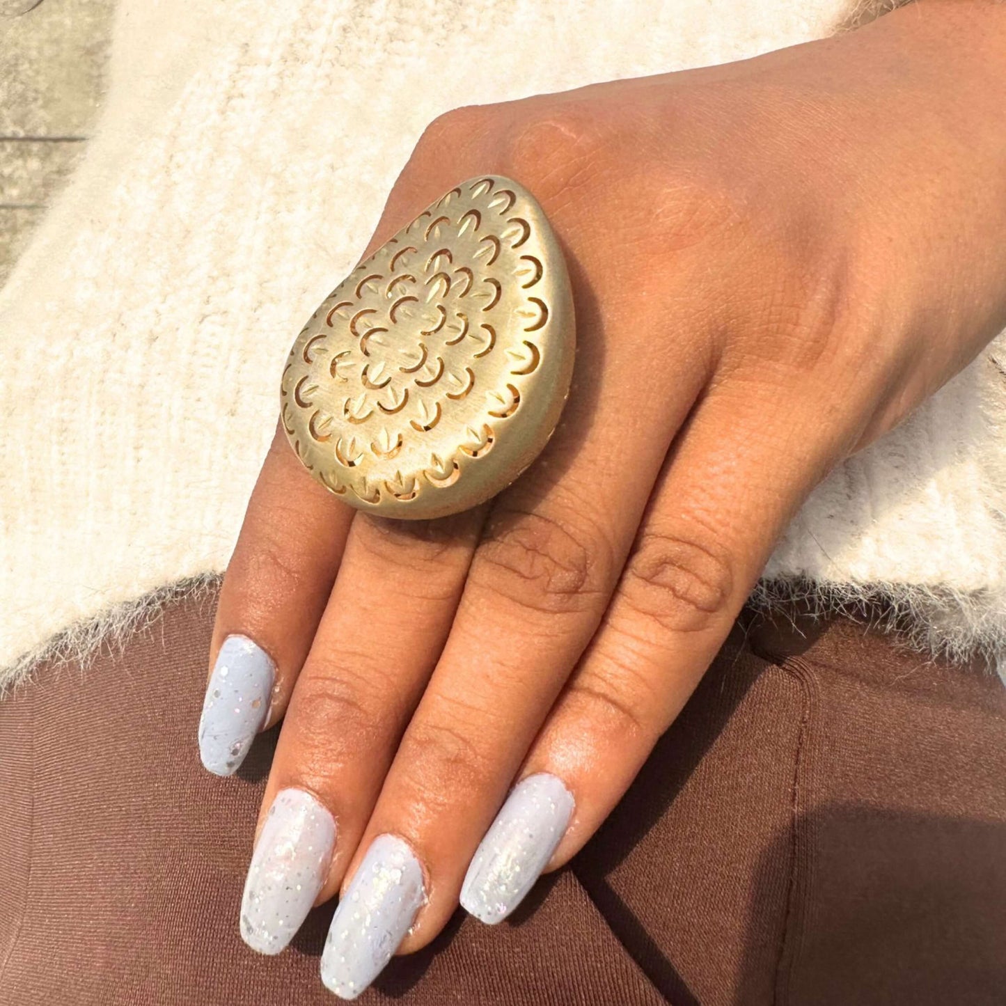 Lab-grown Diamond Accent Ring