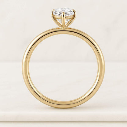 IGI Certified Ring with Matching Band Lab Grown Diamond Bridal Set for Her Anniversary Rings for Women