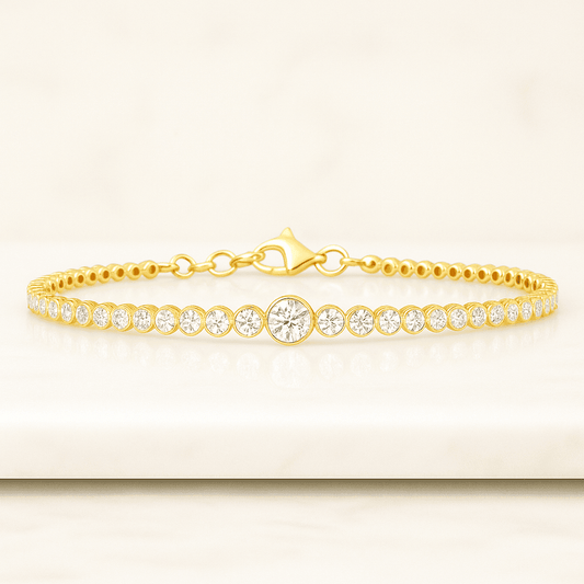 Lab Grown Diamond Bangle Bracelet 14k Solid Gold Mix Cut, Lab Diamond Bangle, 14k gold CVD Diamond Bangle, diamond bracelet, Gifts For Her