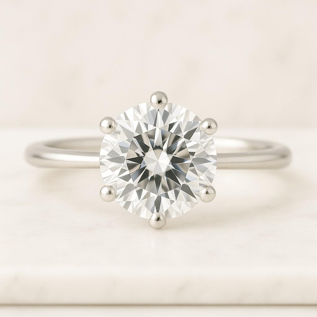 Lab Grown Diamond Full Eternity Milgrain Band Round Diamond Wedding Band