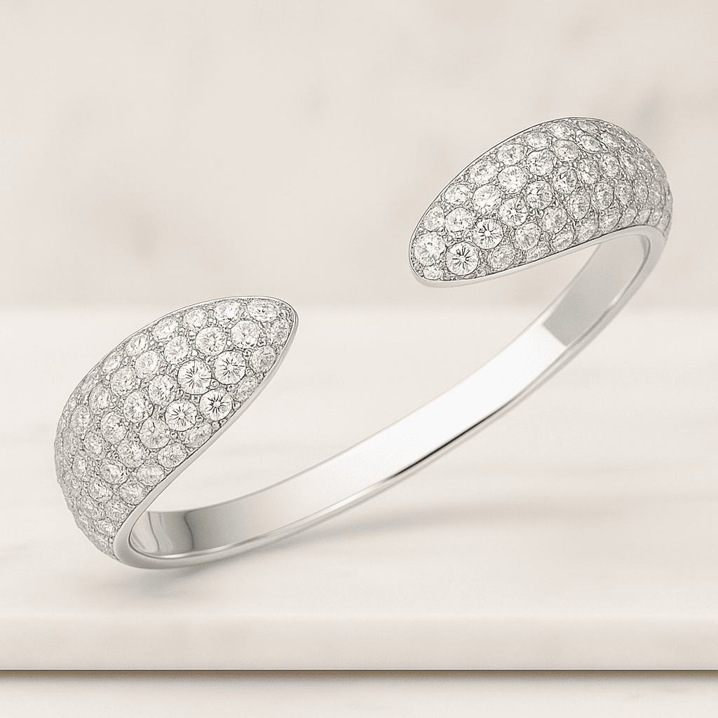 Heart Shape Lab-Grown Diamond Hoop, Multi Heart Earrings, Heart Cut Diamond Earrings