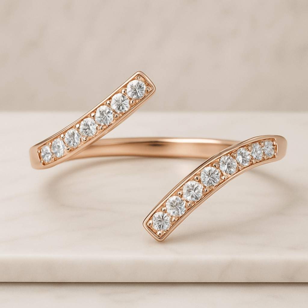 Lab Created Diamond Engagement Ring Comfort Fit Ring, Anniversary Gift, Vintage Style Round Diamond Promise Ring,14K Solid Gold Wedding Ring
