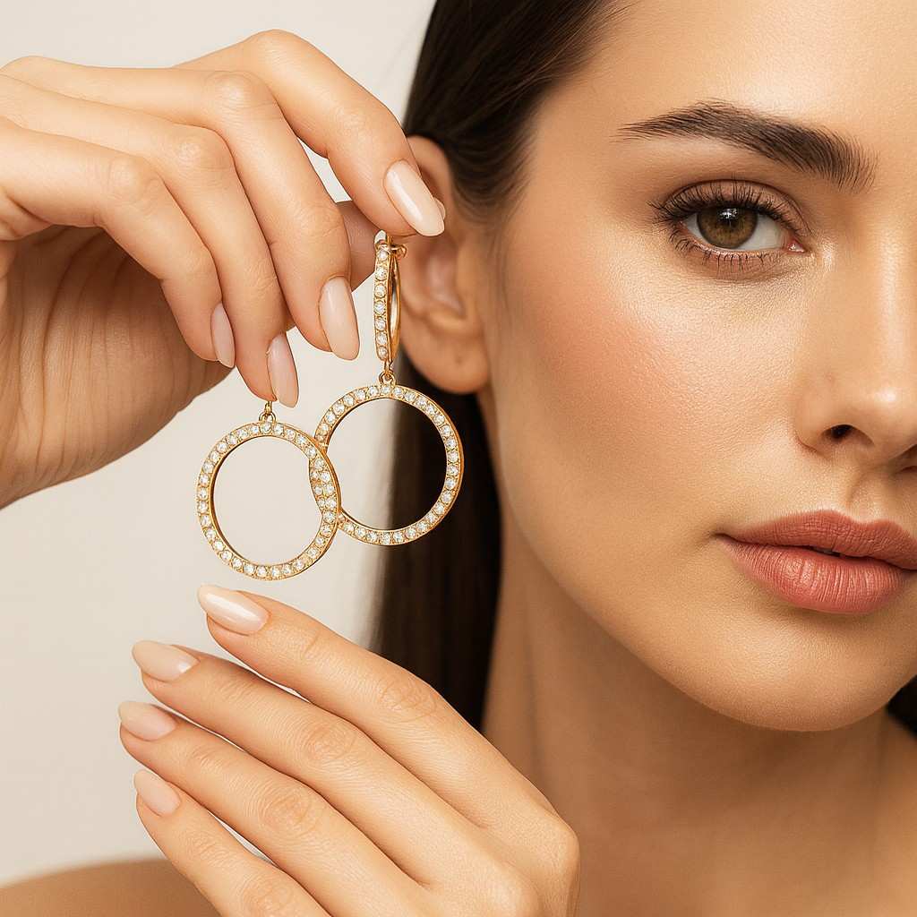 Lab Created Diamond Pinky Signet Ring Solid 14k Gold Stackable Band Women Minimalist Wedding Ring, Dainty Jewelry Gift Yellow Rose White